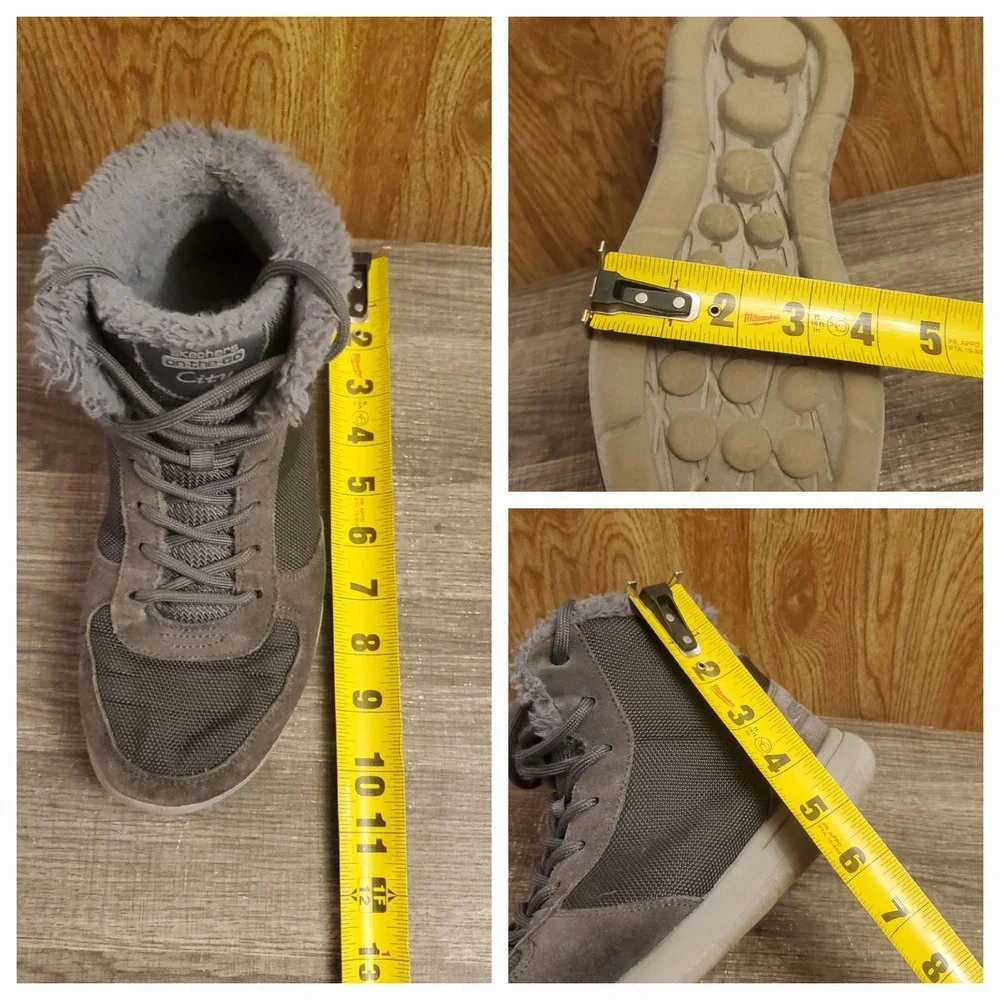 Skechers Gen 5 Goga‎ Mat Boots Women's Size 9 Gray